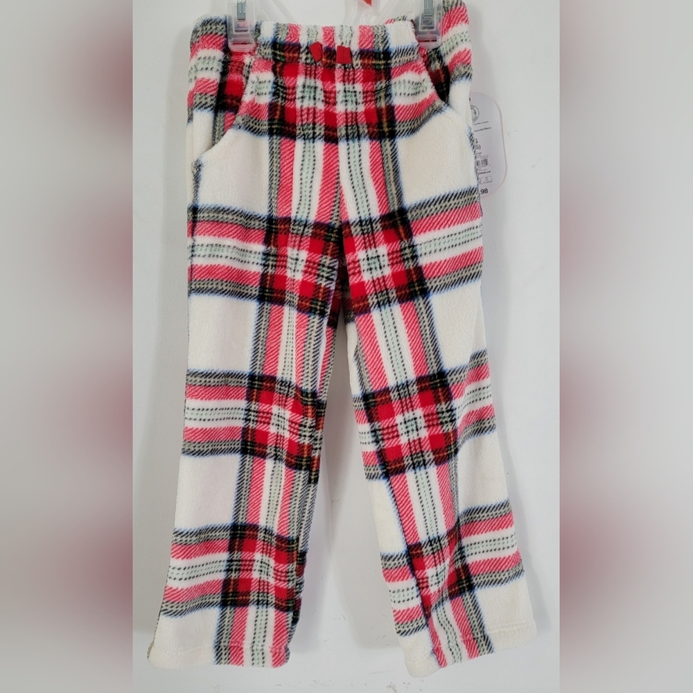Cozy Plaid Kids Pajama Pants